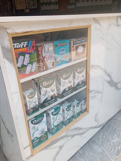 Shop Counter with Computer