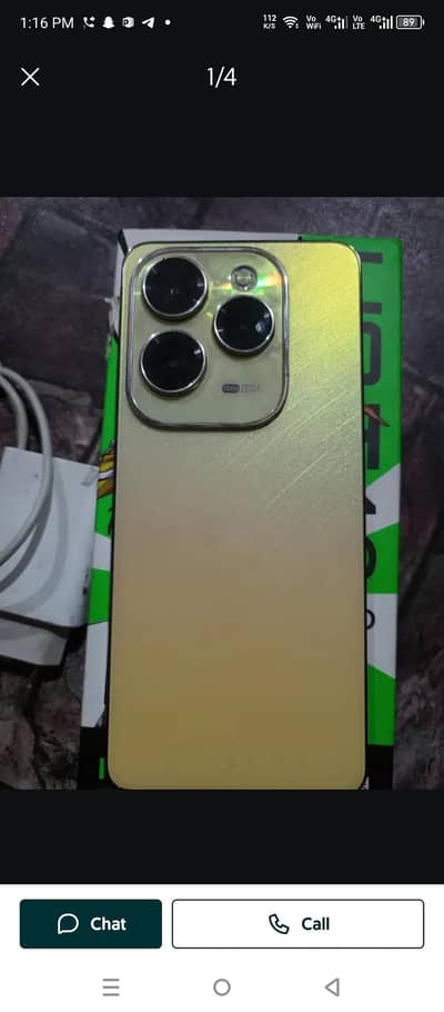 Infinix Hot 40 Pro-8GB RAM + 256GB Storage
