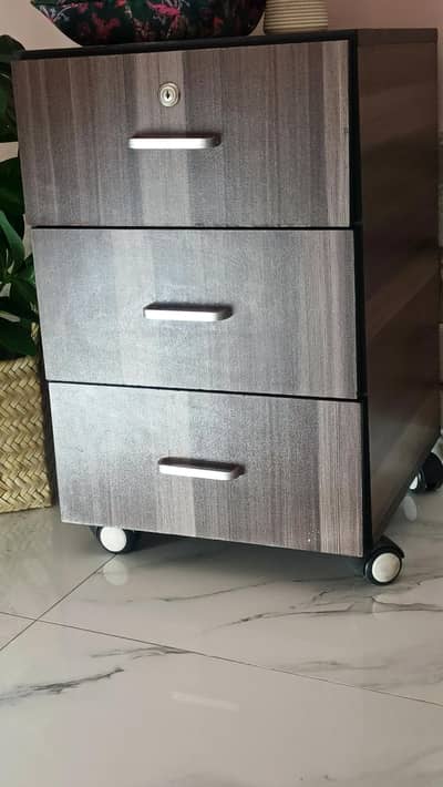 Wooden Office Filing Cabinet