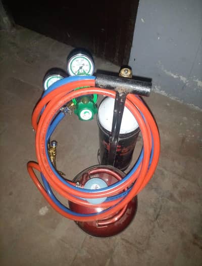 Gas Welding Set | Gas Batti | LPG and Oxygen Cylinder