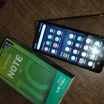 Infinix Note 10 Pro 8/128 dual pta with box