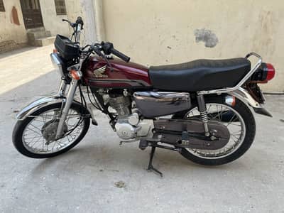 Honda cg 125 self start special edition 2019 model