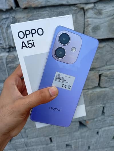 OPPO A5i 4+1/64gb 6month warranty available new condition