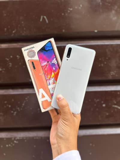Samsung Mobile A70 Official Pta Approved 6/128Gb (03284213008)