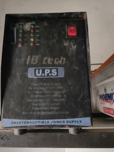 1000 watts ups with Phoneix UGS 190 Battery