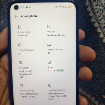 OPPO A52