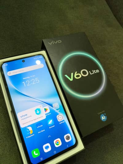 Vivo V60 lite | 256GB Rom | | 8+8 Gb Ram | PTA Approved | with Box
