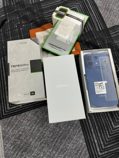 Infinix Note 60 pro Just Box open. . Nonactive