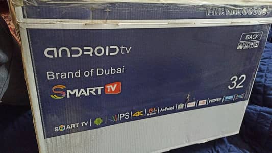 Samsung Android 32 inch, with box