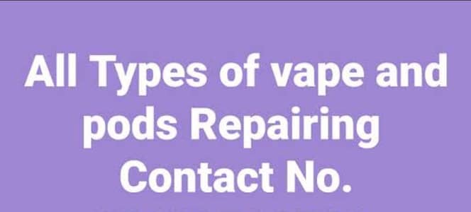 POD VAPE REPAIRING