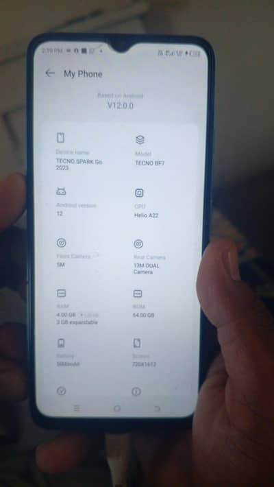 Tecno Spark Go