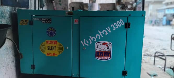 Kubota 35 kva generator three phase