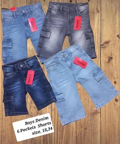 Brand New Kids 6 Pocket Cargo Shorts & Shorts