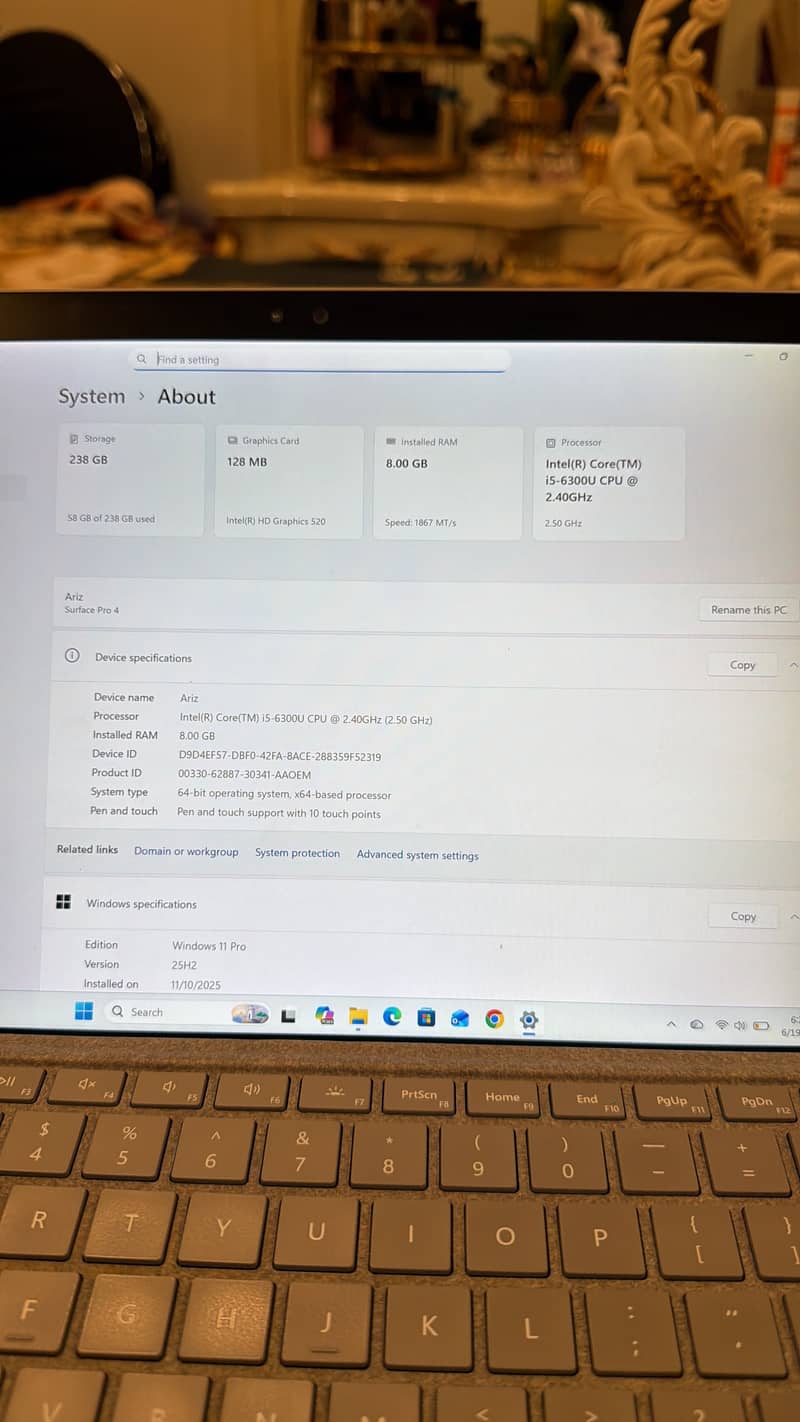 Microsoft surface pro 4 1