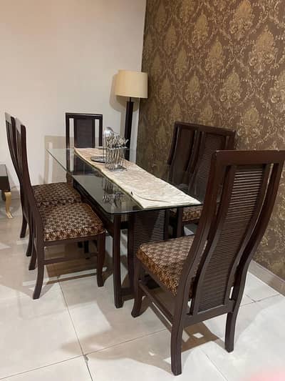 6 seater dining table