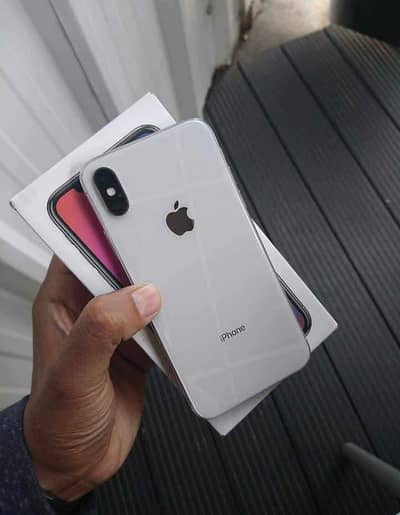 iphone x 256GB  (no open no repair) (PTA approved) all ok
