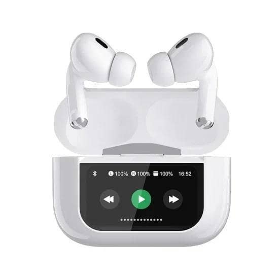 Saiya T80 ANC Pro 6th Gen Wireless Earbuds – Active Noise Cancellation (ANC), Bluetooth 5.4, & Smart LED Touch Screen Charging Case