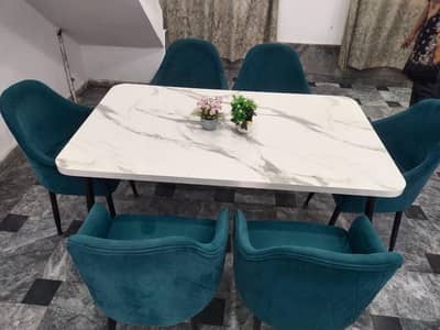 6 chair with beautiful daining table