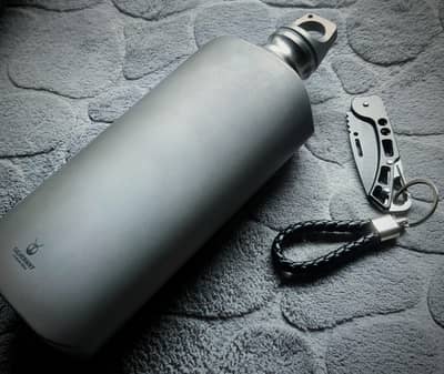 Silverant Titanium water bottle