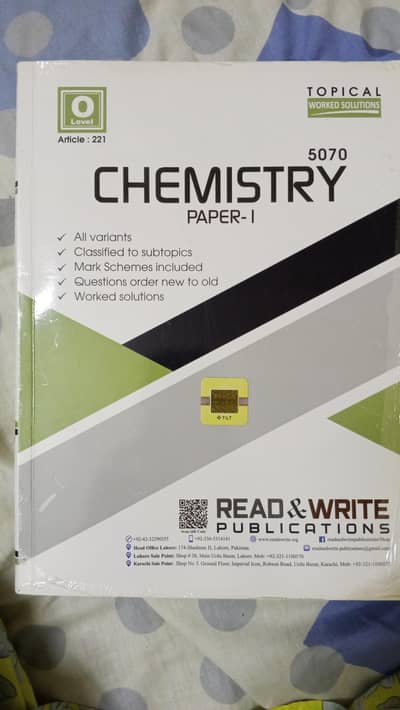 Topical worked solution ,Read & Write publications