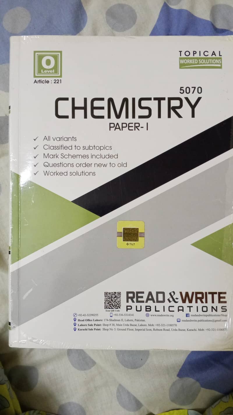Topical worked solution ,Read & Write publications 0