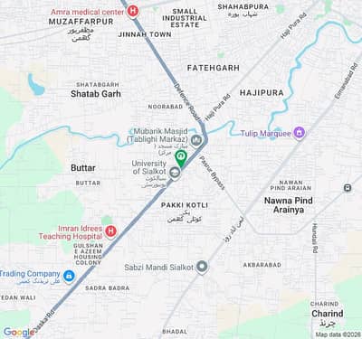 640 Marla Industrial Plot For Sale On Daska Road Sialkot