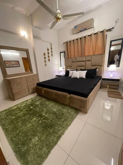 2 bedrooms apartment luxury furnished available for rent in E-11 Islamabad
