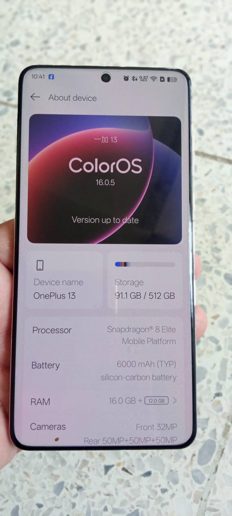 One Plus 13 6