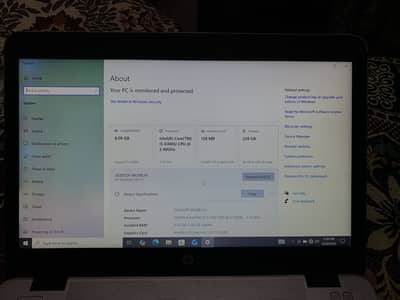 HP Laptop Core i5 6th Gen | 8GB RAM | 256GB SSD | 50,000