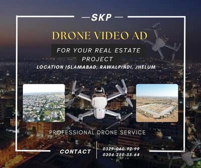 Drone Services per day and monthly available isb | Jhelum
