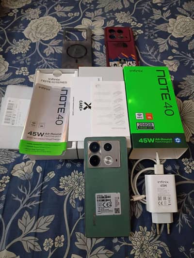 Infinix Note 40 New Condition All Accessories
