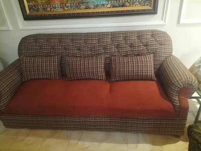 3 seater sofa plus 1 seater . two sofas