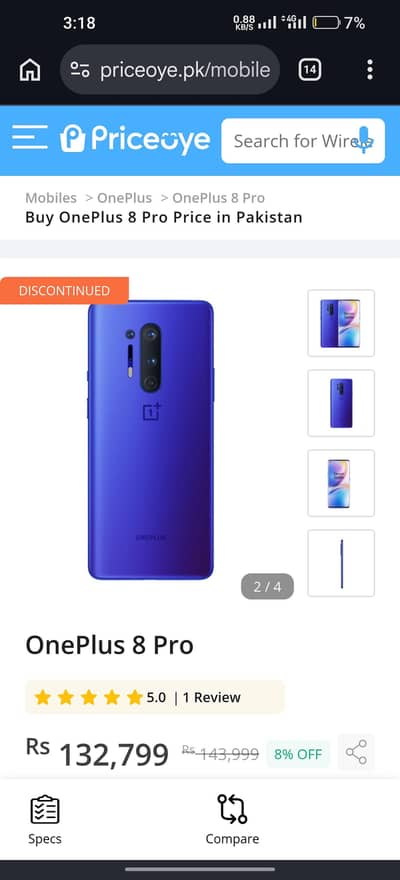 One Plus 8 Pro 12 256 exchange