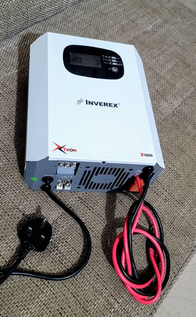 inverex 1.2kv Hybrid soler inverter ups 12volt no riper 100%ok