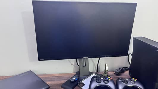 Asus led monitor 24 inch with hydrolic stand