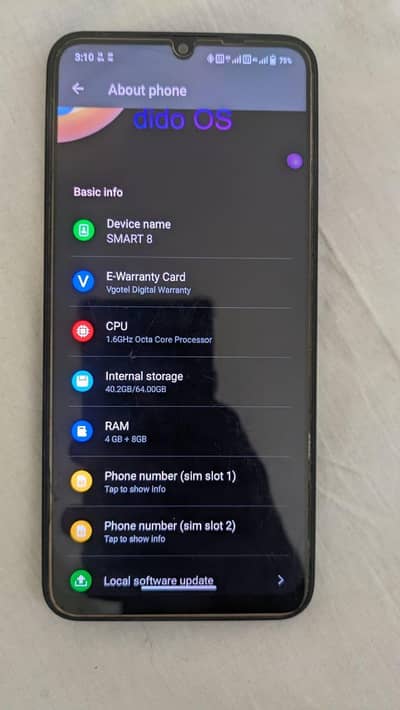 VGO TEL Smart 8