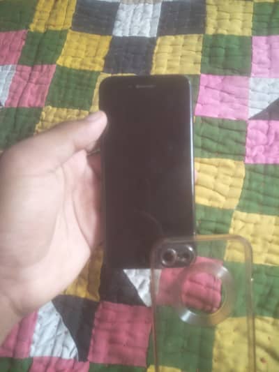 IPhone 7, 32Gb black color with Mobile cover.