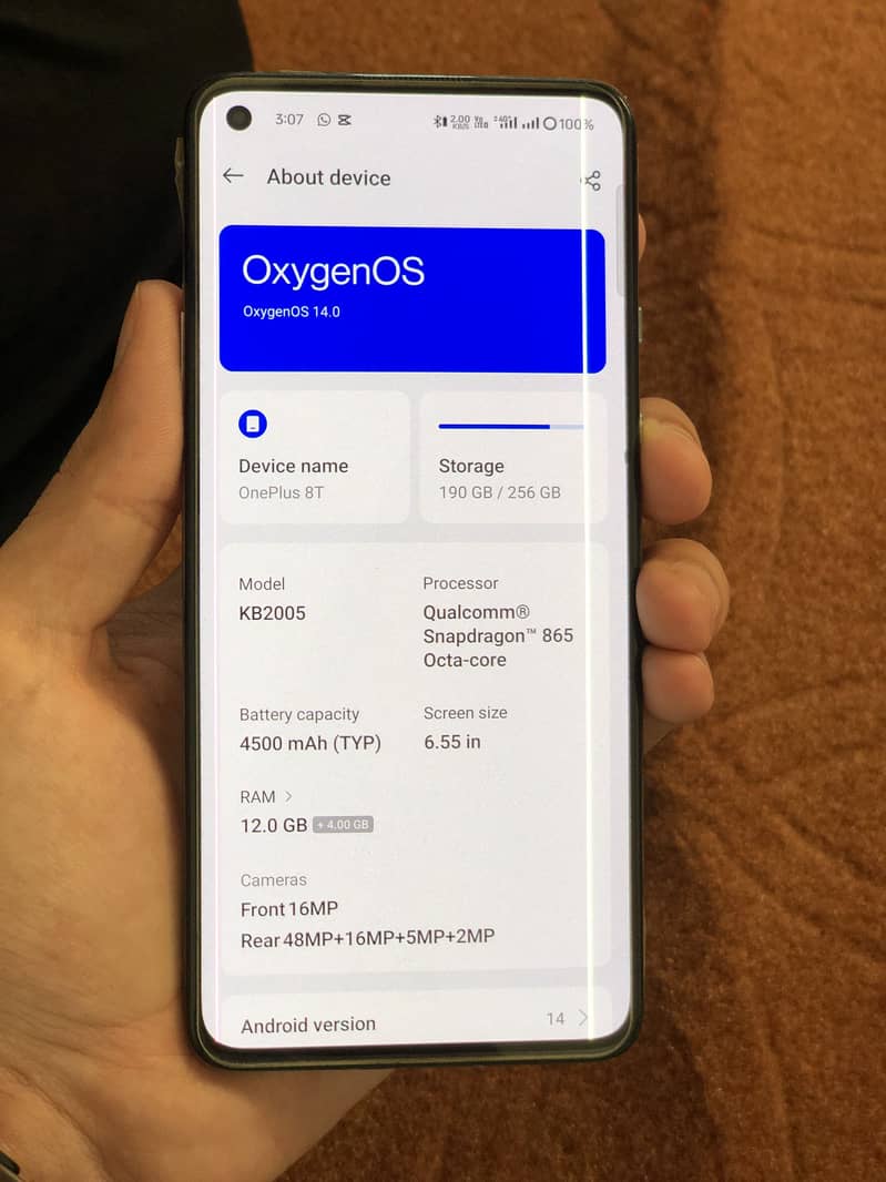 One Plus 8T 5