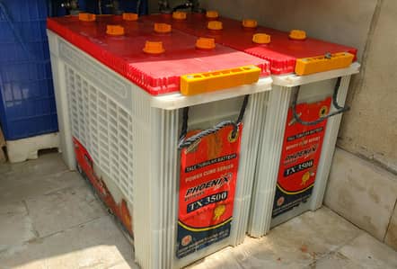 Phoenix tx-3500 2 batteries