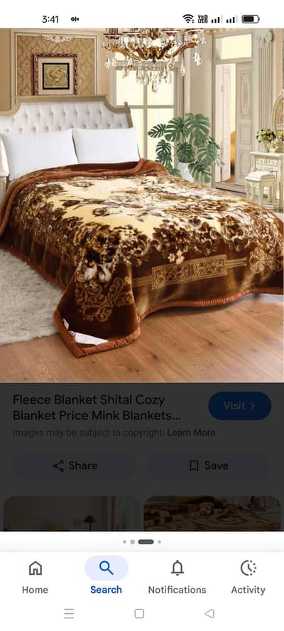 bilkul new condition Mai 2 blankit hai full size Mai Tripple bilkul be
