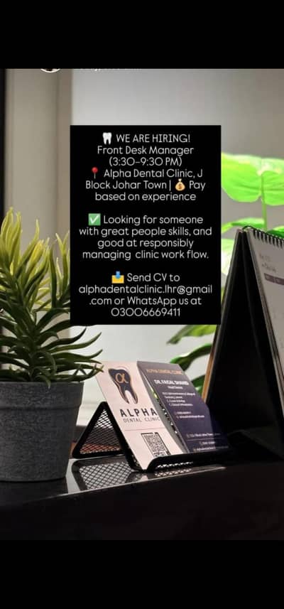 Dental Receptionist