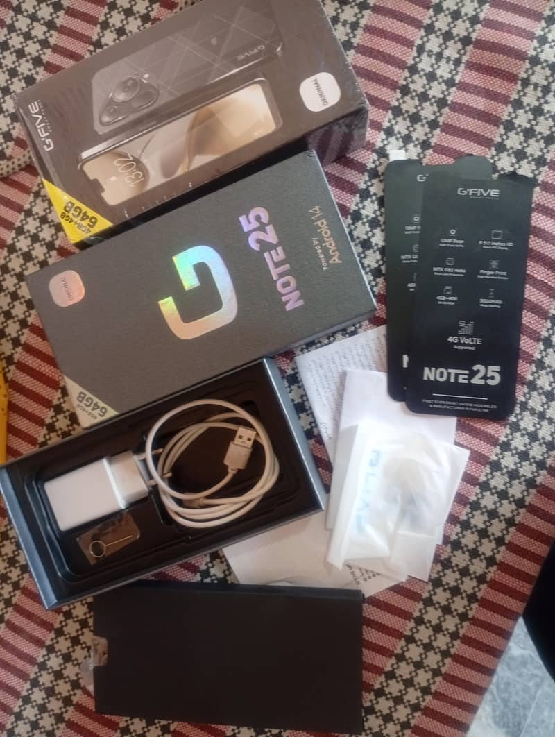 G'Five Note 25 4