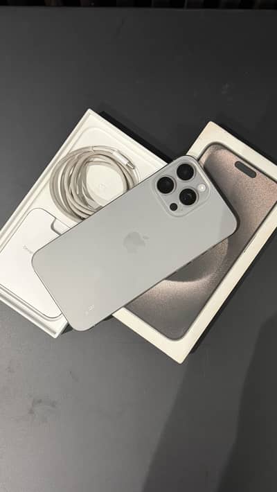 Apple iPhone 15 Pro Max Natural Titanium 256