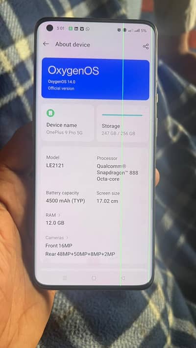 One Plus 9 Pro Dual Sim Approved 12/256