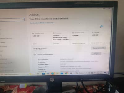 dell pc and hp LCD for sale