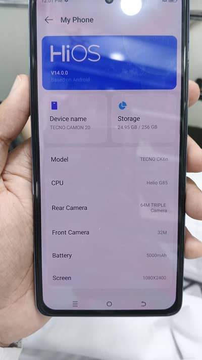 Tecno CAMON 20 8/256