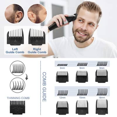 YOHOOLYO Hair Clippers for Men Hair Cutting Kit Hair Trimmer for Men