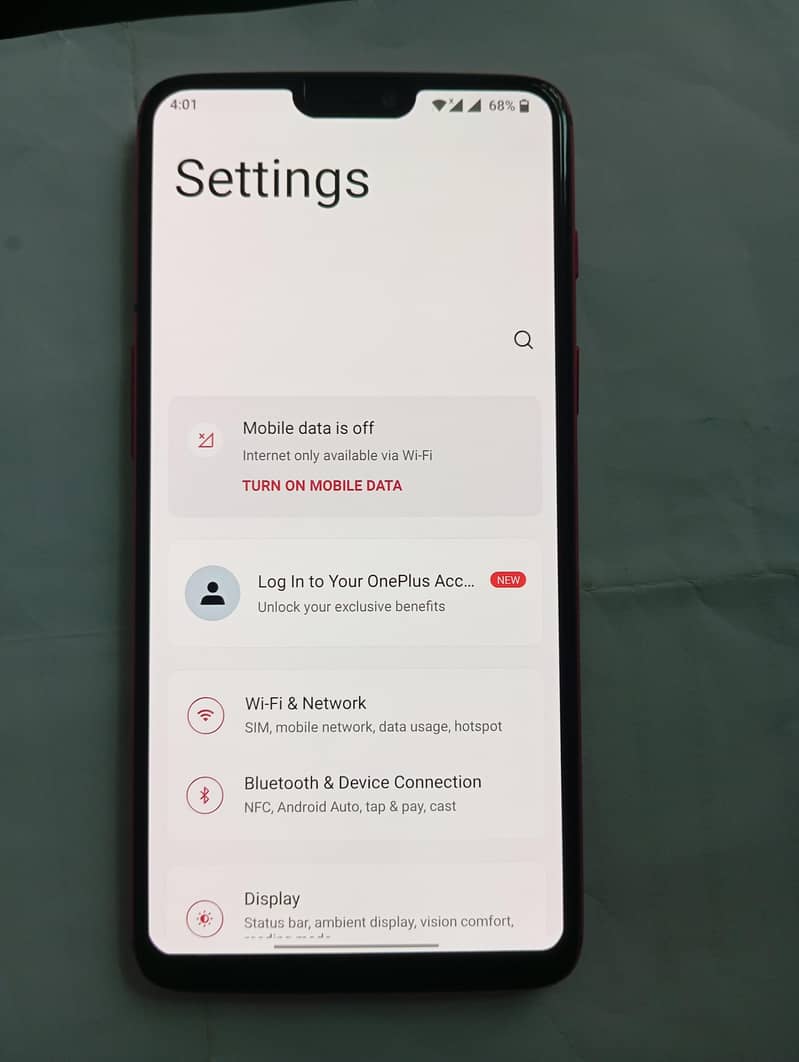 One Plus 6 4