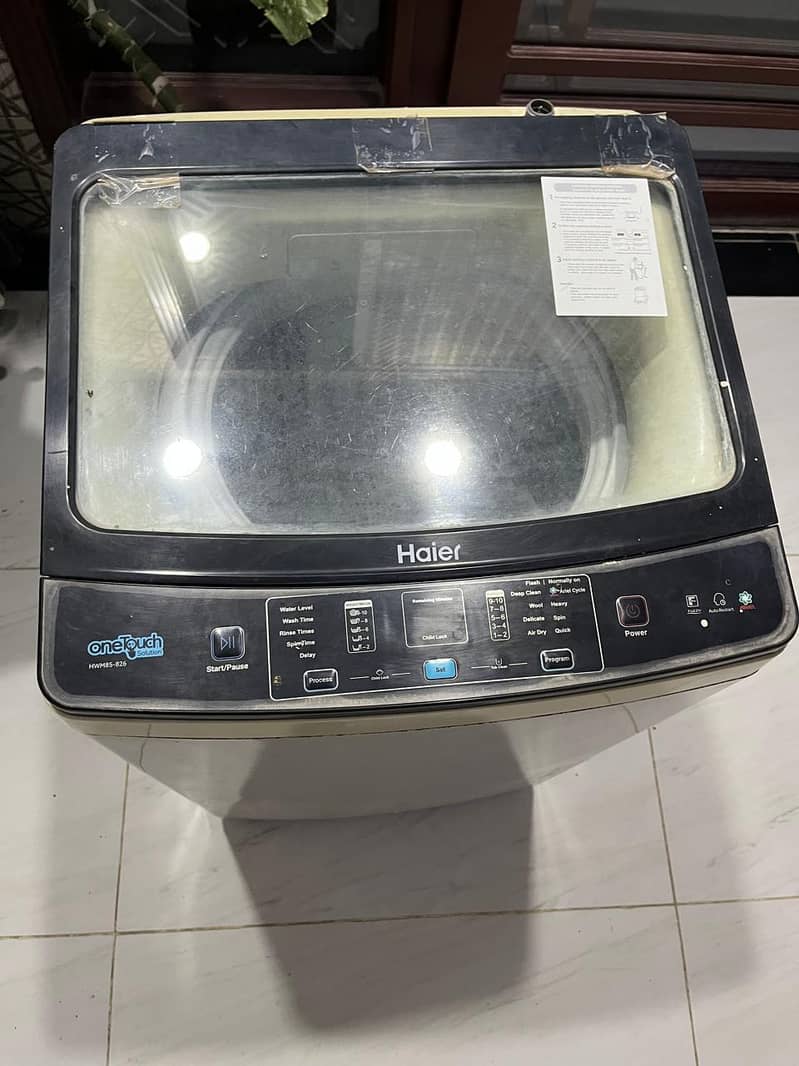 Haier Fully Automatic Machine 1
