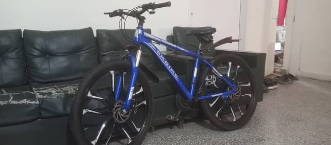 SK bicycle just one month use sab kuch working mae hae